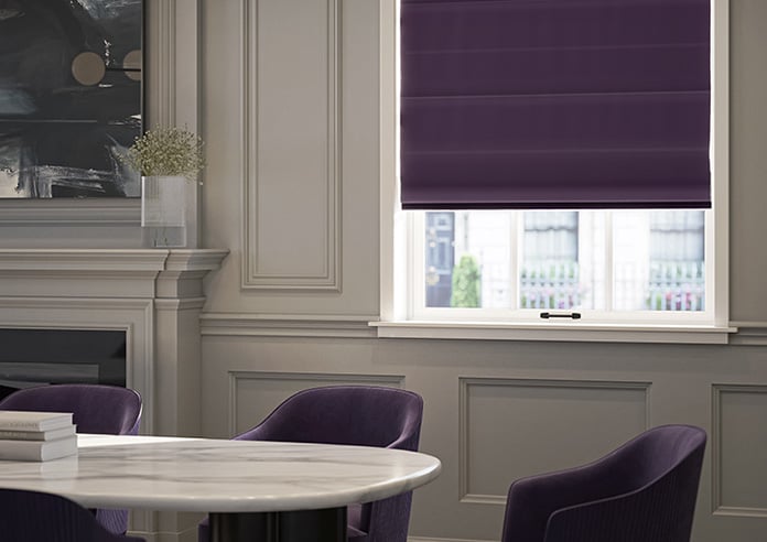 Hartford, Mulberry - Roman Blind - Image 5